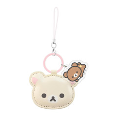 Japan San-X Mobile PU Leather Strap - Chairoikoguma & Korilakkuma