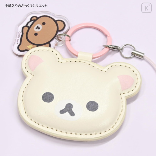 Japan San-X Mobile PU Leather Strap - Chairoikoguma & Korilakkuma - 4