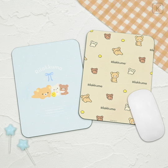 Japan San-X Mouse Pad - Rilakkuma : Everyone - 6