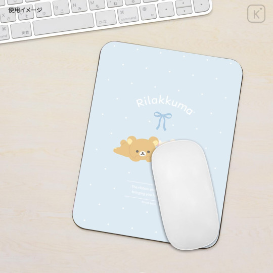 Japan San-X Mouse Pad - Rilakkuma : Ribbon - 4