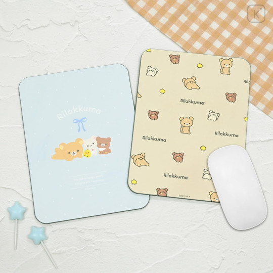 Japan San-X Mouse Pad - Rilakkuma : Ribbon - 6