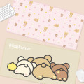 Japan Miffy Desk Mat - Rilakkuma : Ribbon - 6