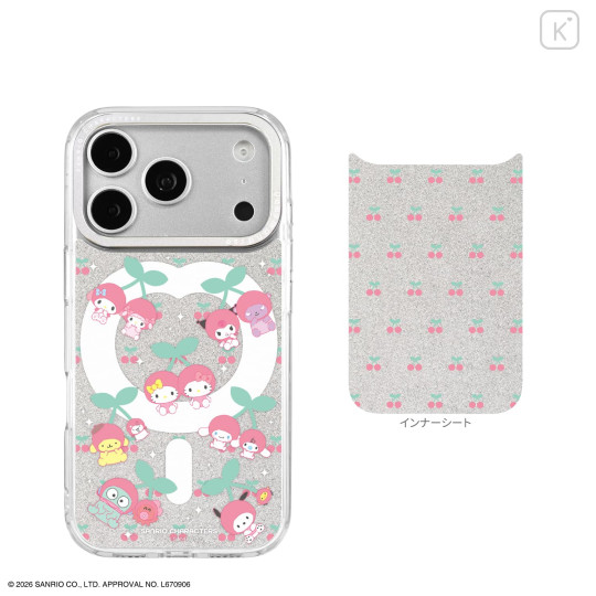 Japan Sanrio Camera Frame iPhone 18 Pro / 17 Pro Case with MagSafe - Mix - 2