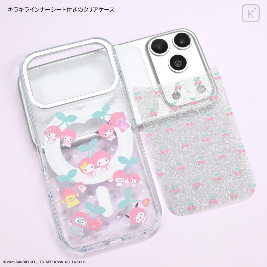 Japan Sanrio Camera Frame iPhone 18 Pro / 17 Pro Case with MagSafe - Mix - 3