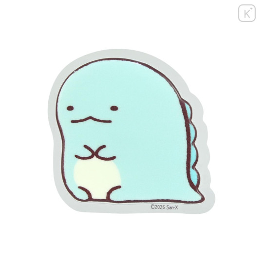 Japan San-X Punipop Sticker - Sumikko Gurashi : Tokage Dinosaur Lizard - 1