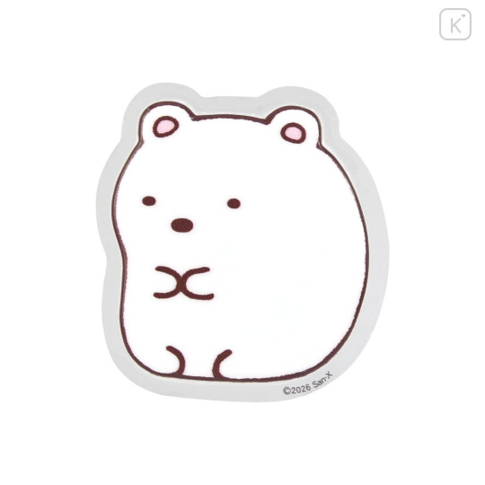 Japan San-X Punipop Sticker - Sumikko Gurashi : Shirokuma Polar Bear - 1