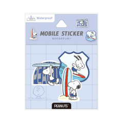 Japan Peanuts Mobile Sticker Pack - Snoopy : Surf