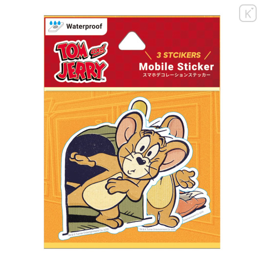 Japan Tom and Jerry Waterproof Mobile Sticker Pack - Tom & Jerry : A - 1