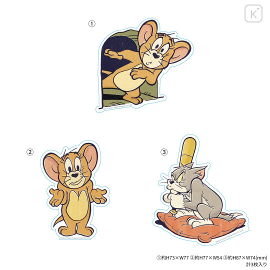Japan Tom and Jerry Waterproof Mobile Sticker Pack - Tom & Jerry : A - 2