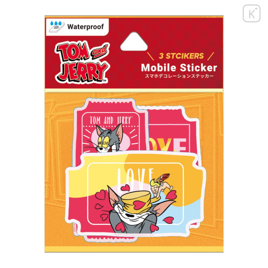 Japan Tom and Jerry Waterproof Mobile Sticker Pack - Tom & Jerry : C - 1