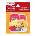 Japan Tom and Jerry Waterproof Mobile Sticker Pack - Tom & Jerry : C - 1
