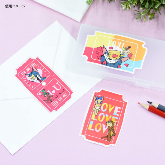 Japan Tom and Jerry Waterproof Mobile Sticker Pack - Tom & Jerry : C - 3