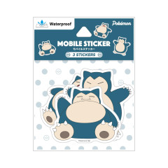 Japan Pokemon Waterproof Mobile Sticker Pack - Snorlax