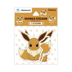 Japan Pokemon Waterproof Mobile Sticker Pack - Eevee