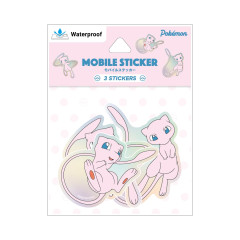 Japan Pokemon Waterproof Mobile Sticker Pack - Mew