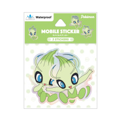 Japan Pokemon Waterproof Mobile Sticker Pack - Celebi