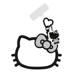 Japan Sanrio Multi Ring Plus with Silicone Bracelet - Hello Kitty : Black