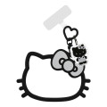 Japan Sanrio Multi Ring Plus with Silicone Bracelet - Hello Kitty : Black - 1