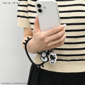 Japan Sanrio Multi Ring Plus with Silicone Bracelet - Hello Kitty : Black - 3