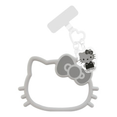 Japan Sanrio Multi Ring Plus with Silicone Bracelet - Hello Kitty : Gray