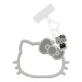 Japan Sanrio Multi Ring Plus with Silicone Bracelet - Hello Kitty : Gray - 1