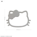 Japan Sanrio Multi Ring Plus with Silicone Bracelet - Hello Kitty : Gray - 2