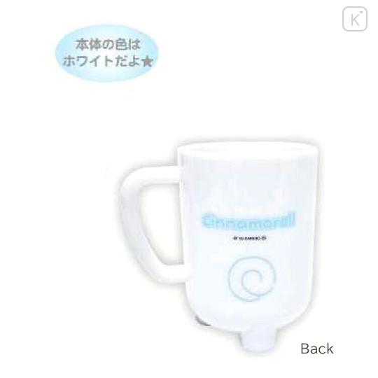 Japan Sanrio Clear Plastic Tumbler - Cinnamoroll : Standing Figure - 2