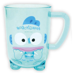Japan Sanrio Clear Plastic Tumbler - Hangyodon : Standing Figure