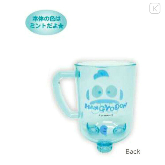 Japan Sanrio Clear Plastic Tumbler - Hangyodon : Standing Figure - 2
