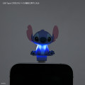 Japan Disney Powattomo Soft Glow USB-C Charm Pin - Stitch - 3