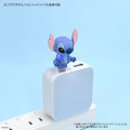 Japan Disney Powattomo Soft Glow USB-C Charm Pin - Stitch - 5