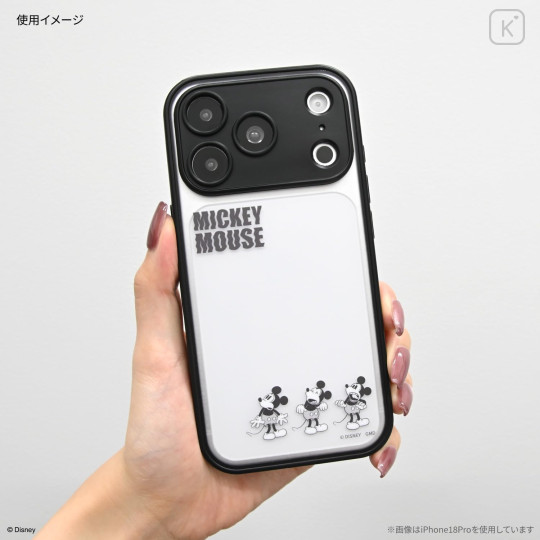 Japan Disney IIIIfit Plump Frame iPhone 18 Pro Max / 17 Pro Max Case - Mickey - 5