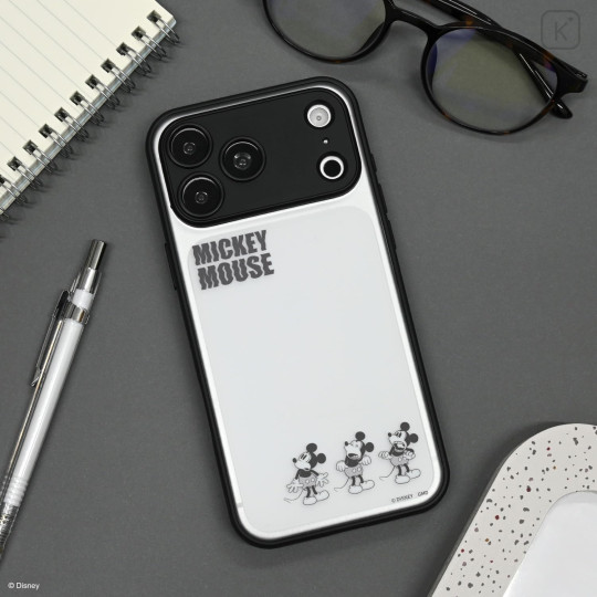 Japan Disney IIIIfit Plump Frame iPhone 18 Pro Max / 17 Pro Max Case - Mickey - 6