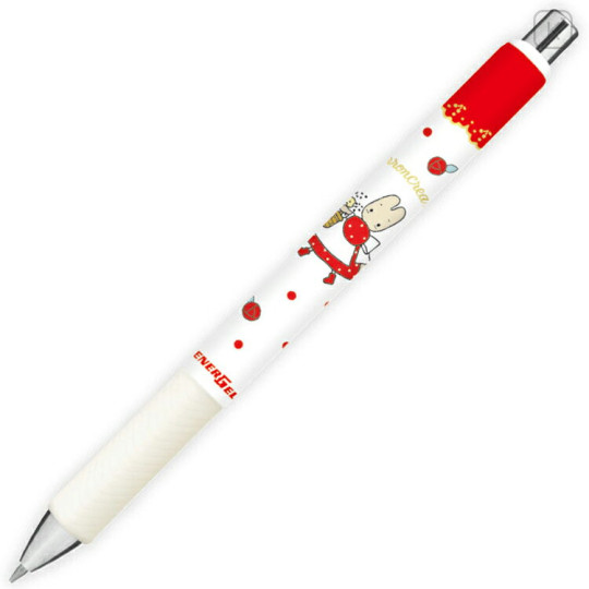 Japan Sanrio EnerGel Gel Pen - Marron Cream - 1