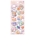 Japan Sanrio Mochi Mochi Marshmallow Sticker - Sugarbunnies : Pink - 1