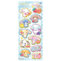 Japan Sanrio Mochi Mochi Marshmallow Sticker - Sugarbunnies : Blue - 1
