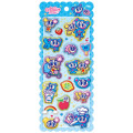 Japan Angel Blue Mochi Mochi Marshmallow Sticker - Blue - 1