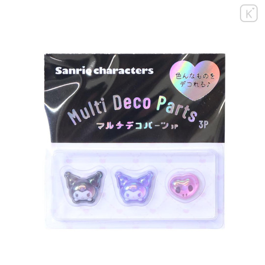 Japan Sanrio Multi Deco Parts - Kuromi - 1