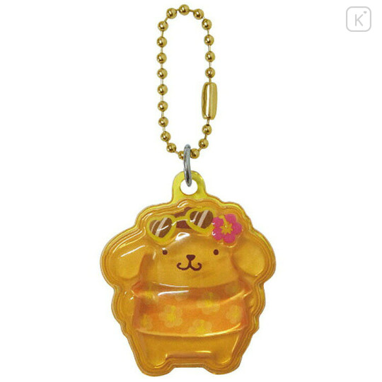 Japan Sanrio Puffy Petit Ball Chain - Pompompurin : Sunburned - 1