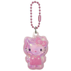 Japan Sanrio Puffy Petit Ball Chain - Hello Kitty : Pink