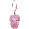 Japan Sanrio Puffy Petit Ball Chain - Hello Kitty : Pink - 1