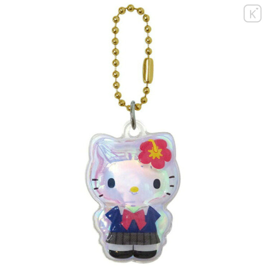 Japan Sanrio Puffy Petit Ball Chain - Hello Kitty : Gal - 1