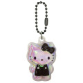 Japan Sanrio Puffy Petit Ball Chain - Hello Kitty : Monochrome - 1