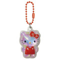 Japan Sanrio Puffy Petit Ball Chain - Hello Kitty : Red - 1