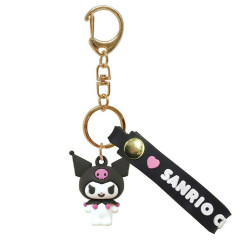 Japan Sanrio Mascot Keyring - Kuromi