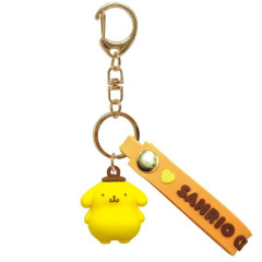 Japan Sanrio Mascot Keyring - Pompompurin