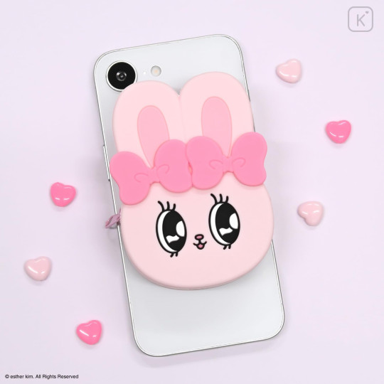 Japan Esther Bunny MagSafe Silicone Pouch - 7