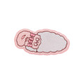 Japan Esther Bunny Embroidered Mobile Sticker - B - 1