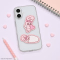 Japan Esther Bunny Embroidered Mobile Sticker - B - 5