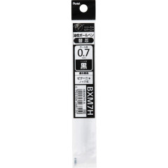 Japan Pentel XBXM7H Ballpoint Pen Refill - 0.7mm Black